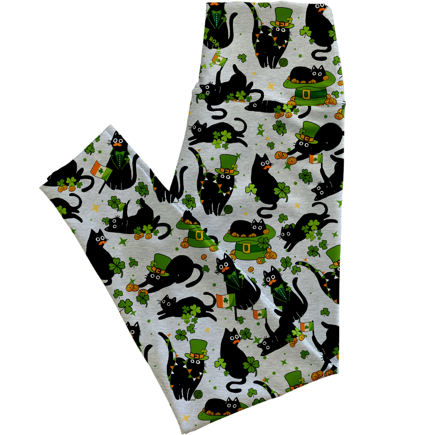 Lucky Cats St. Paddy’s Highrise Leggings