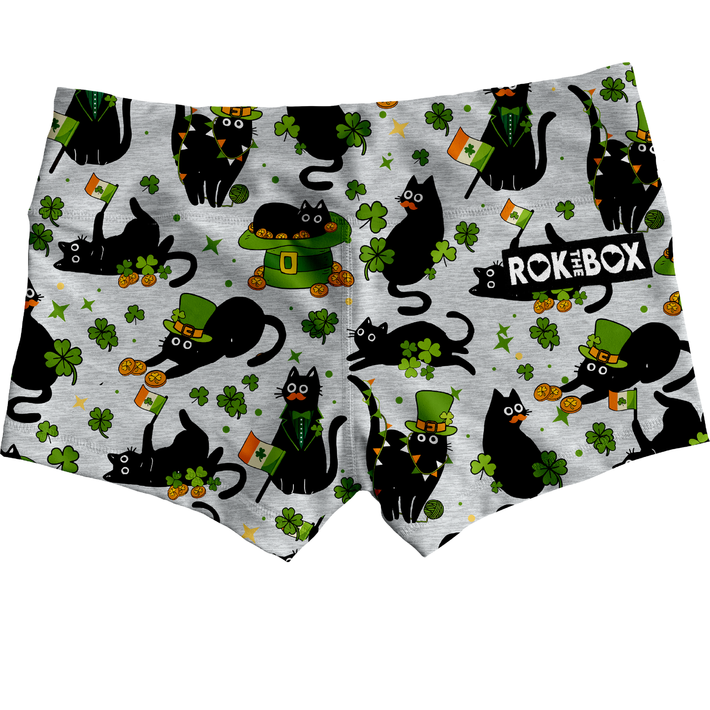 Lucky Cat St. Paddy’s Midrise Shorts