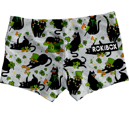 Lucky Cat St. Paddy’s Midrise Shorts