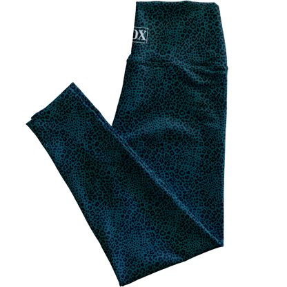 Emerald Cheetah Regular Rise Leggings