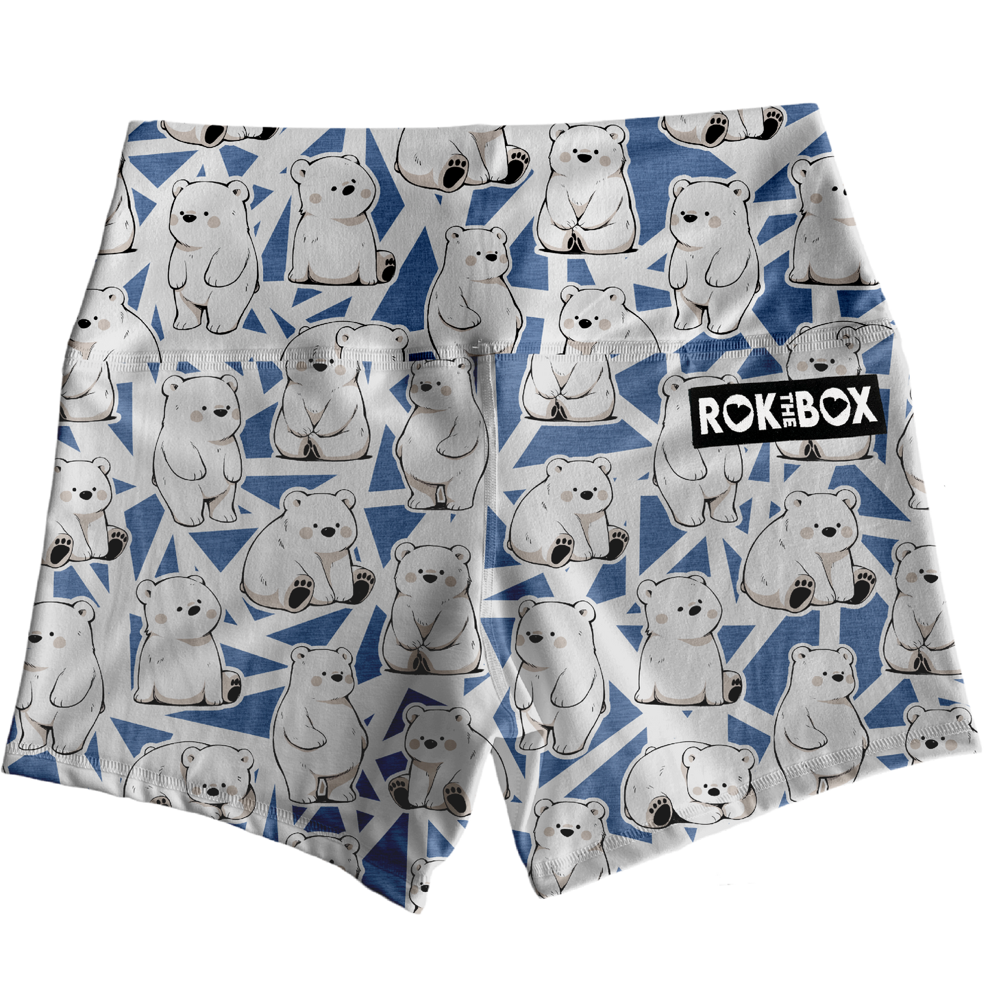 January Vol.3 Polar Ice Highrise Shorts