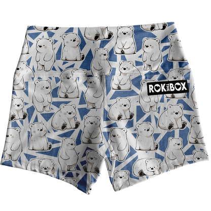 January Vol.3 Polar Ice Highrise Shorts