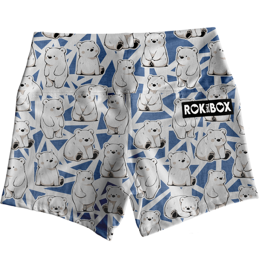 January Vol.3 Polar Ice Highrise Shorts