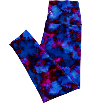 Electric Blue Regular Rise Leggings