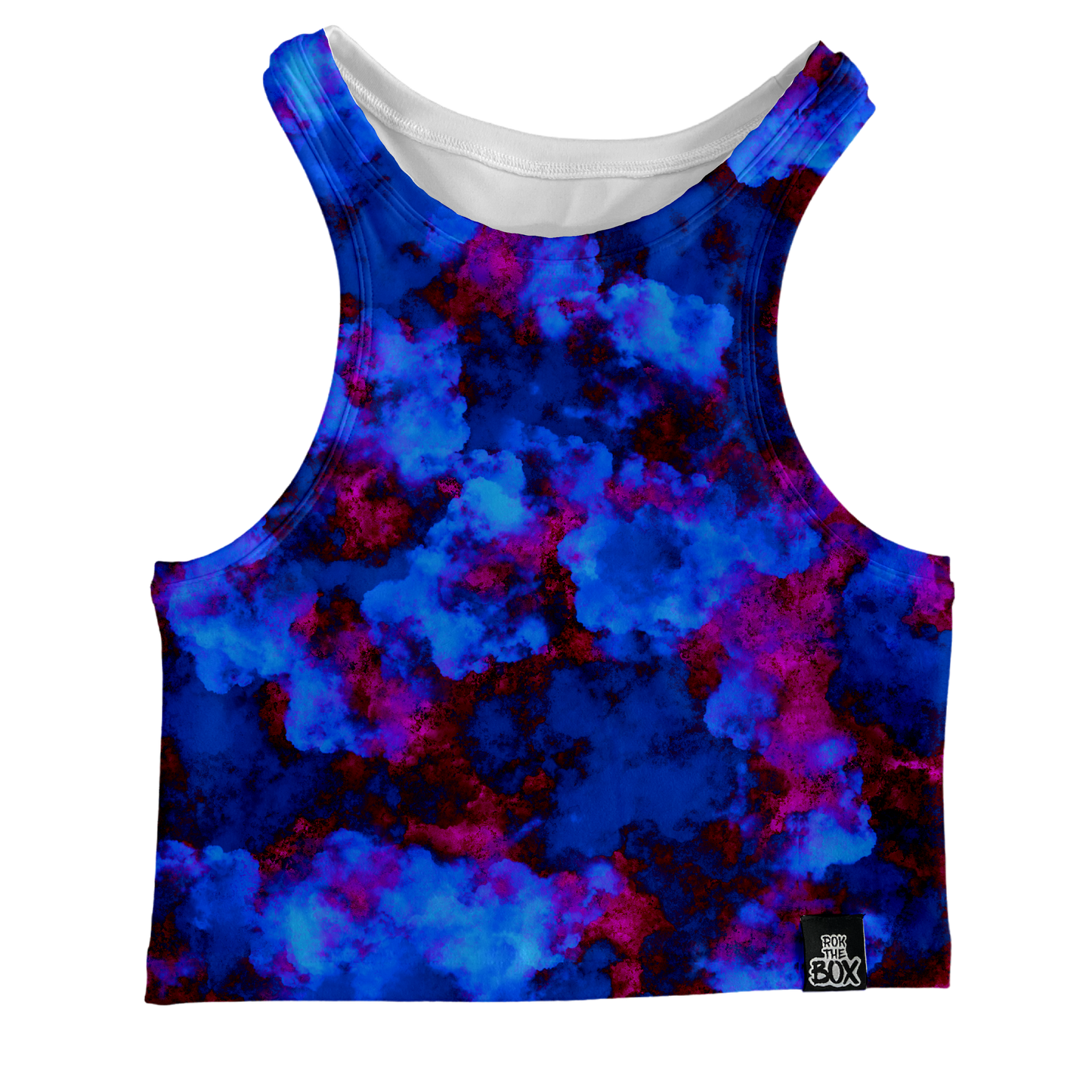 Electric blue BOX Tank