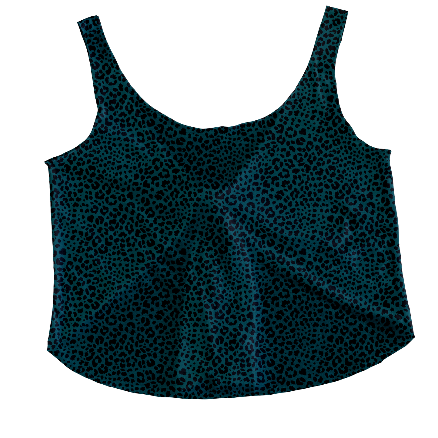 Emerald Cheetah Tieback Tank