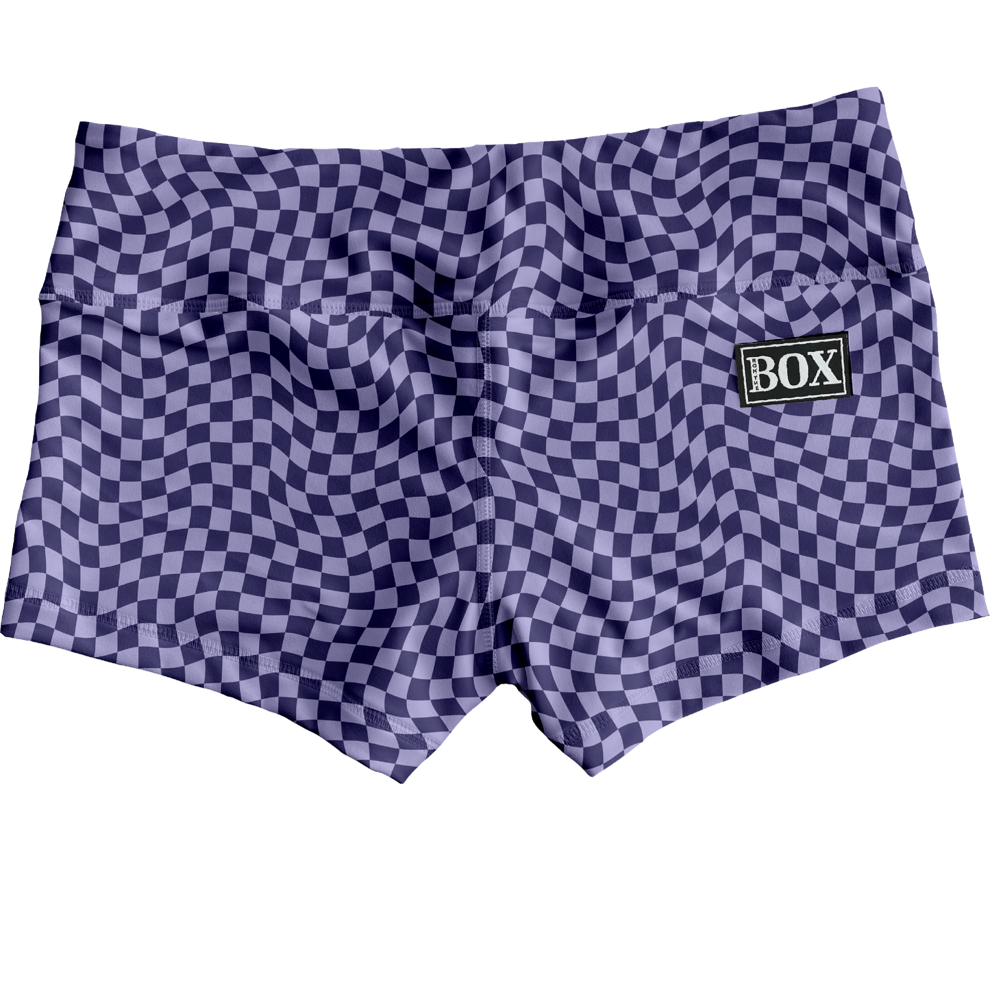 Grape Check Shorts