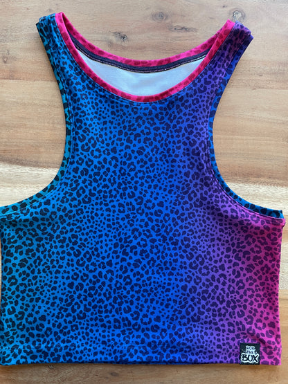 DEEP CHEETAH BOX TANK SMALL CROP