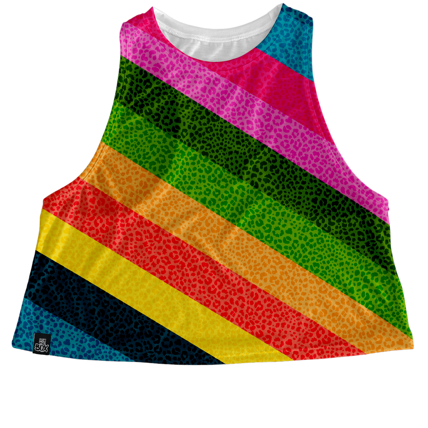 Cheetah Rainbow Tops