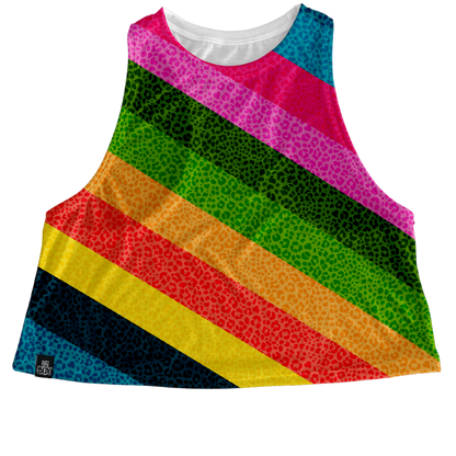 Cheetah Rainbow Tops