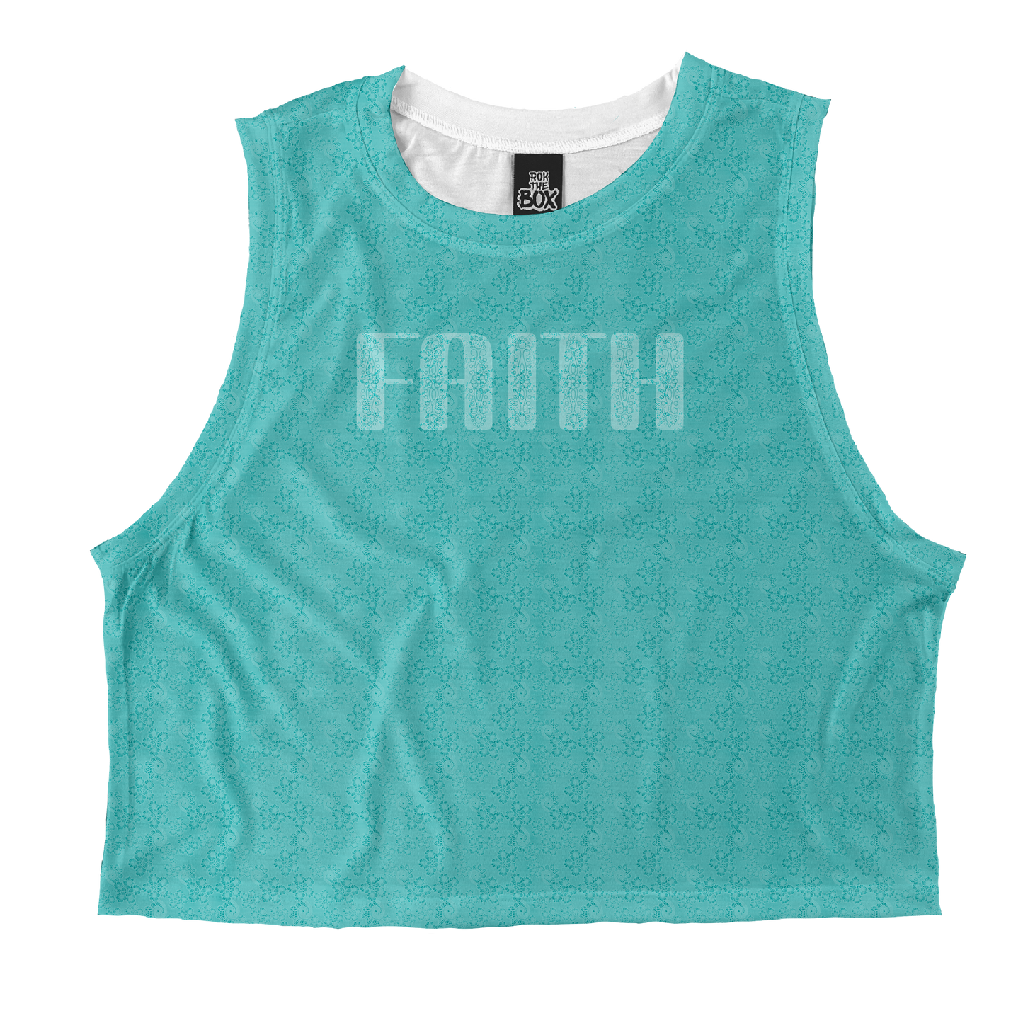 Faith (aqua) Tops