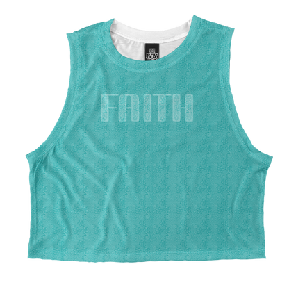 Faith (aqua) Tops