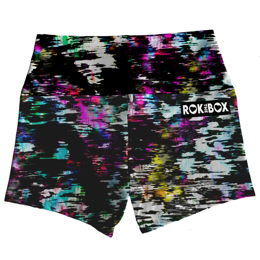 January Vol.4 Glitch Highrise Shorts