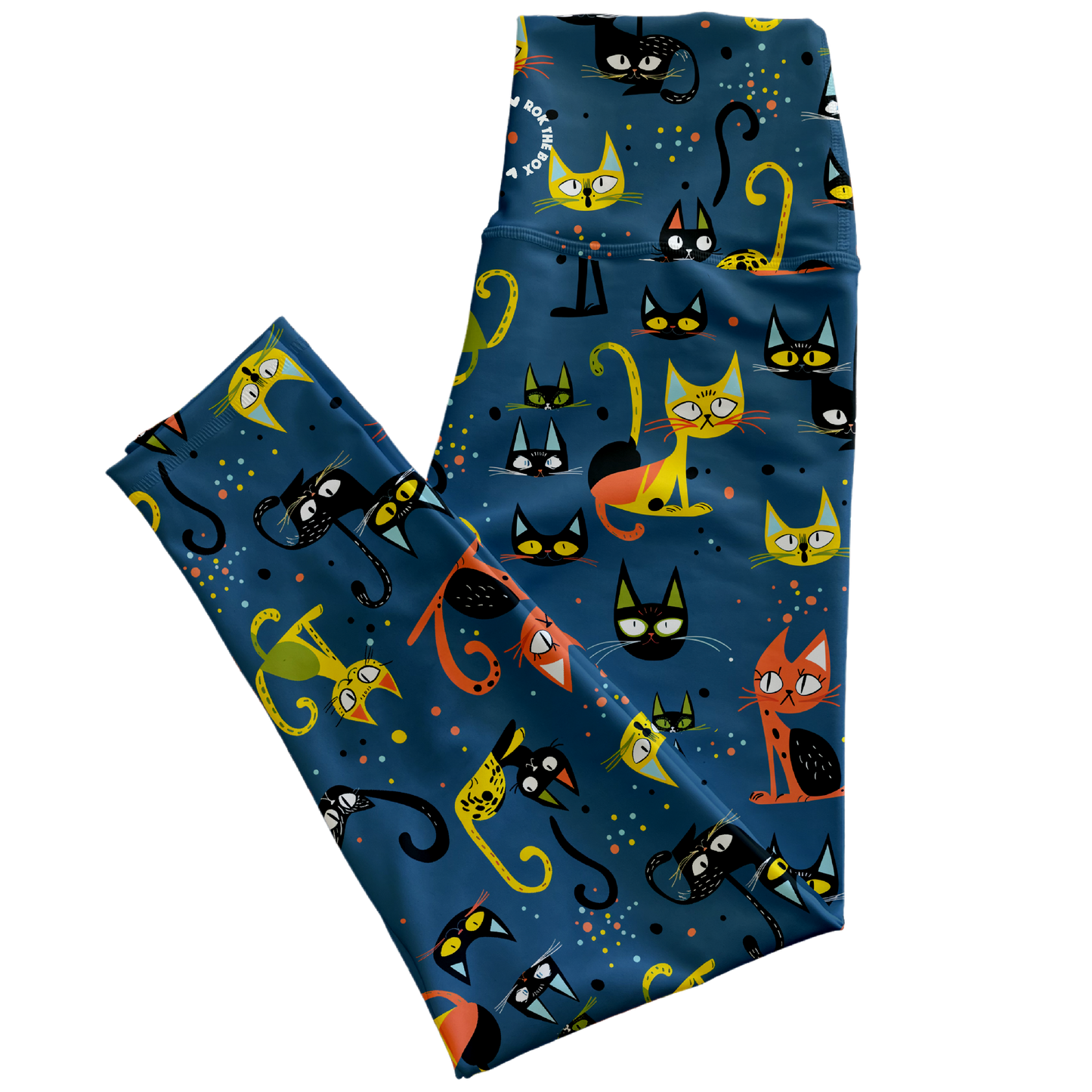 January Vol.4 Cat Midrise Leggings