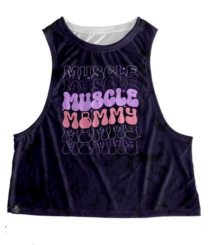 Triple Muscle Mommy (Purple) Tops