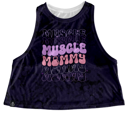 Triple Muscle Mommy (Purple) Tops