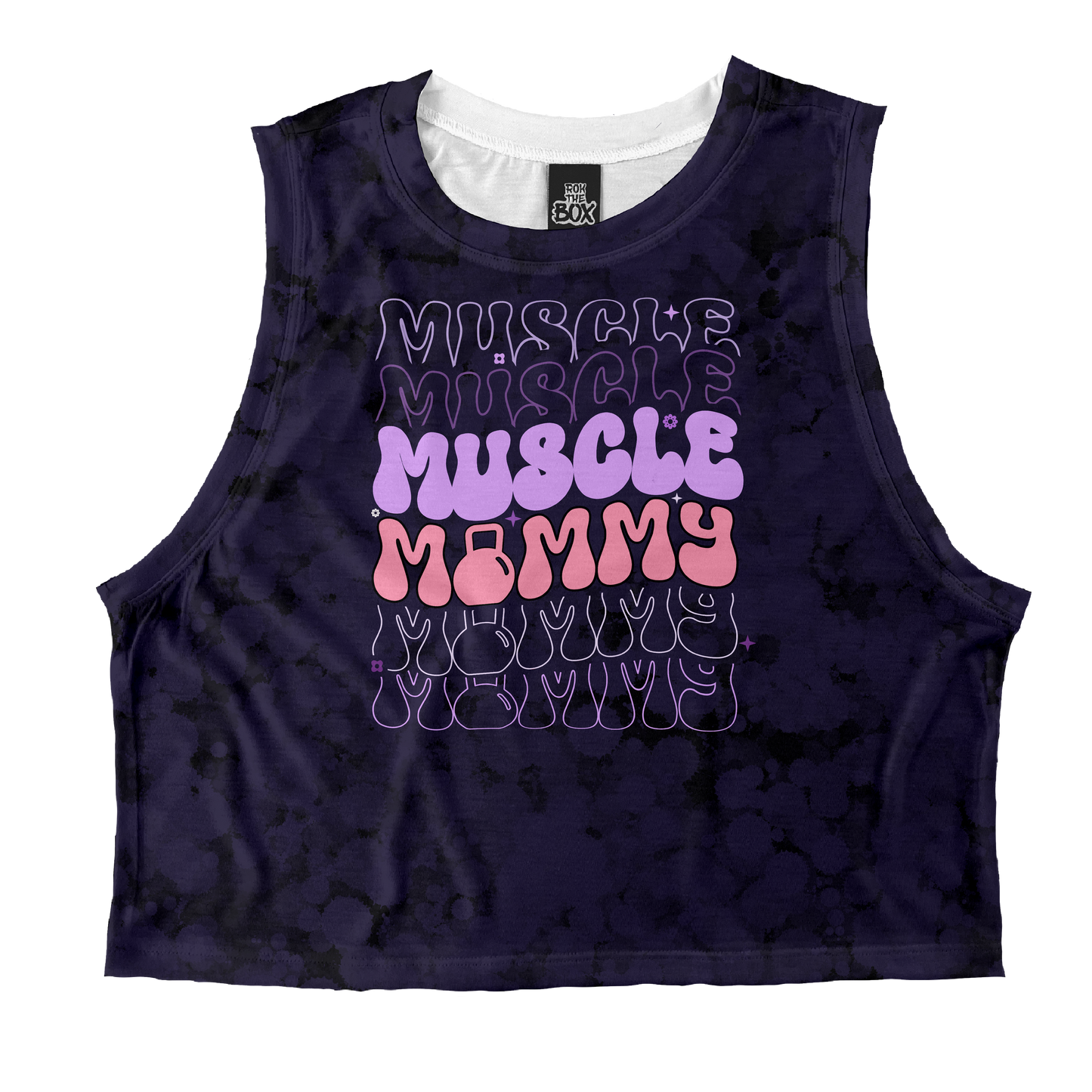 Triple Muscle Mommy (Purple) Tops