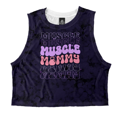 Triple Muscle Mommy (Purple) Tops