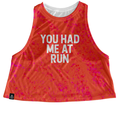 You Had Me At Run (oranges)Tops