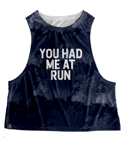 You Had Me At Run (grays)Tops