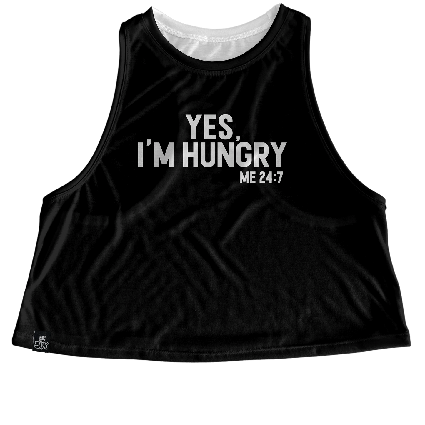 Yes, I’m Hungry (black)Tops