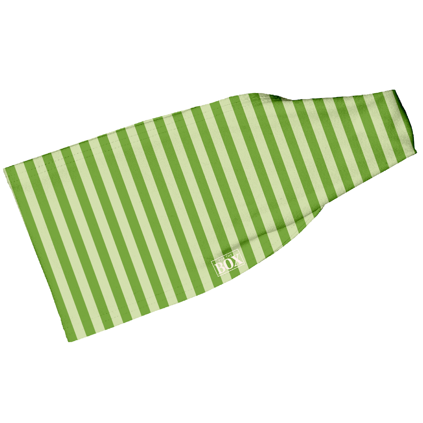 Light Green Stripes 4” HeadBand