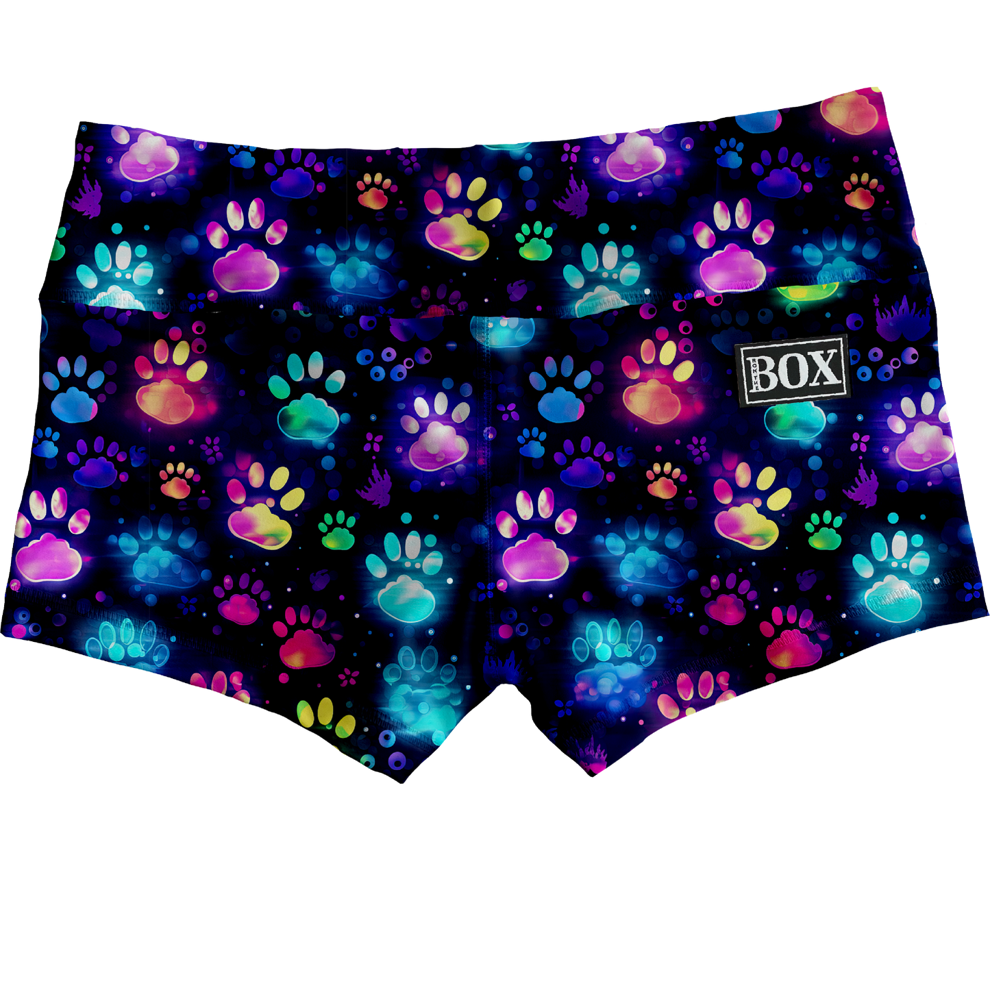 Neon Paws Shorts