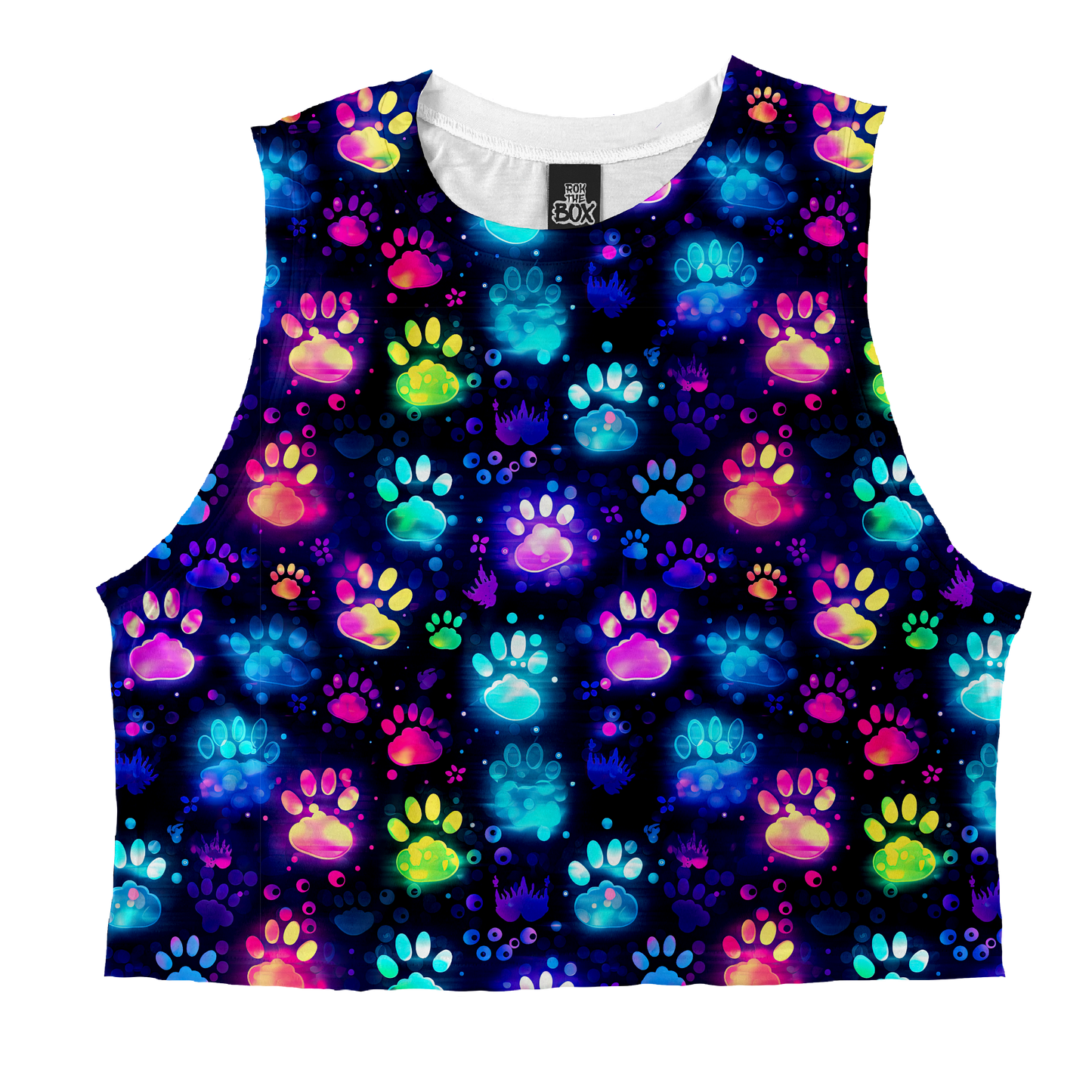 Neon Paws Tops