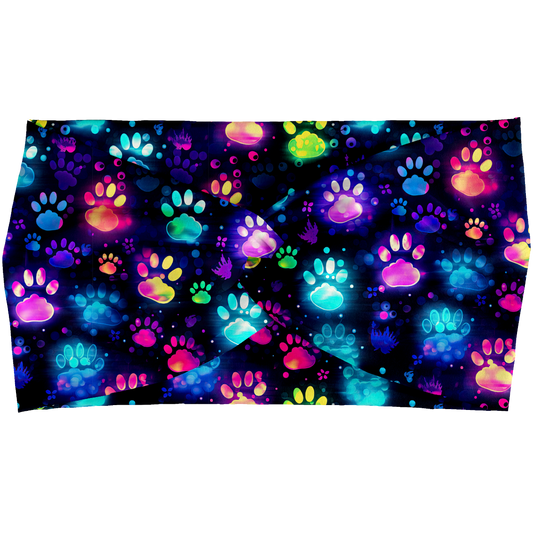 Neon Paws Twist Headbands