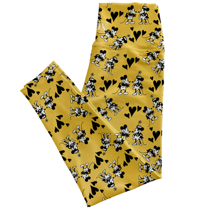 Yellow Willie Regular Rise Leggings