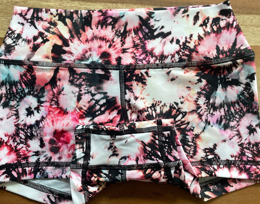 BLEACHED OUT TIEDYE  2.5” XS LOW WAIST (HYBRID PERFORMANCE)