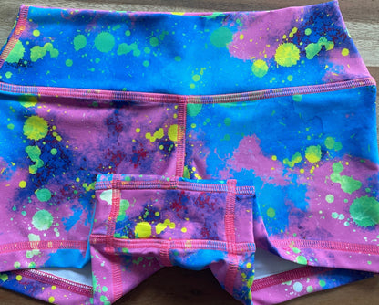 DYED SPLAT  2.5” XS LOW WAIST (HYBRID PERFORMANCE)