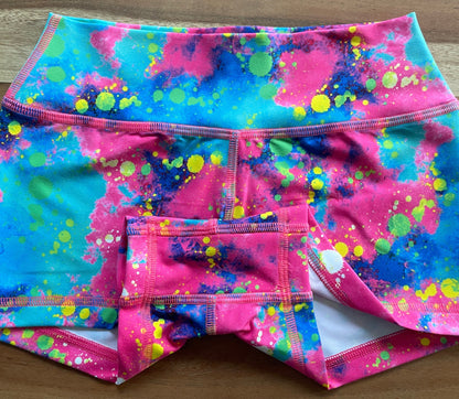 DYED SPLAT  2.5” XS LOW WAIST (HYBRID PERFORMANCE)