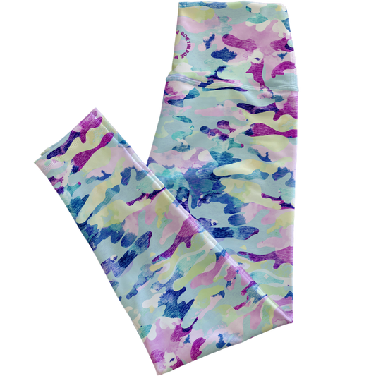 February Vol.3 Breezy Camo Original High-rise Leggings