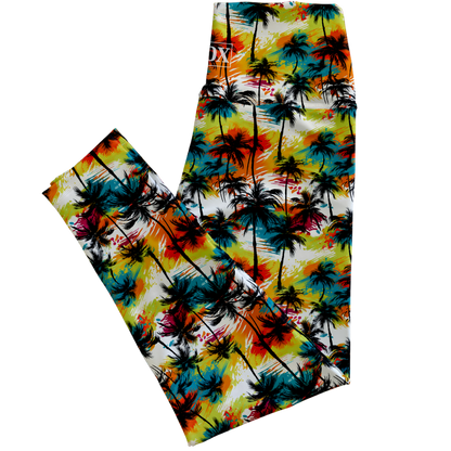 Spring Palms Regular Rise Leggings