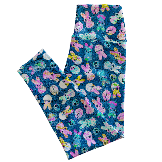 Voodoo Speckled Peeps NEW! ROK Leggings