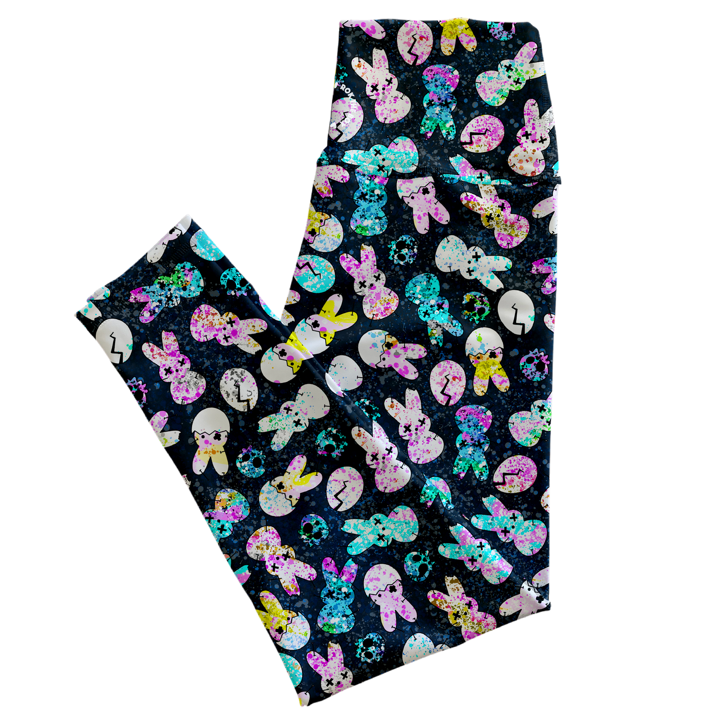 Voodoo Midnight Peeps NEW! ROK Leggings