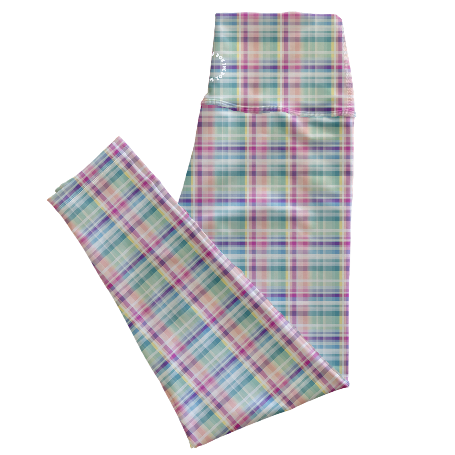 Pastel Plaid NEW! ROK Leggings