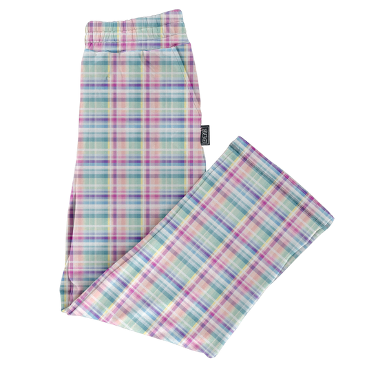 Pastel Plaid Lounge Pant