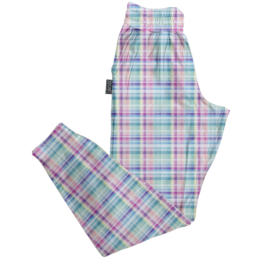 Pastel Plaid RTB JOGGER