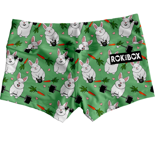 Funny Bunnies Midrise Shorts