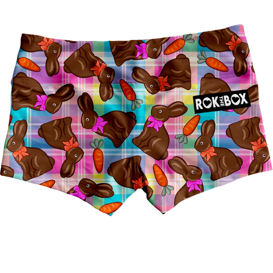 Chocolate Bunnies Midrise Shorts