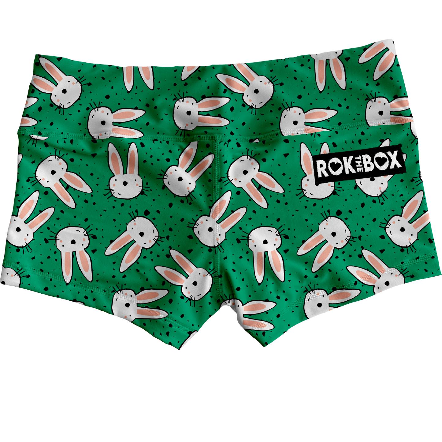 Green Day Bunnies Midrise Shorts