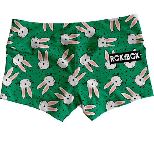 Green Day Bunnies Midrise Shorts