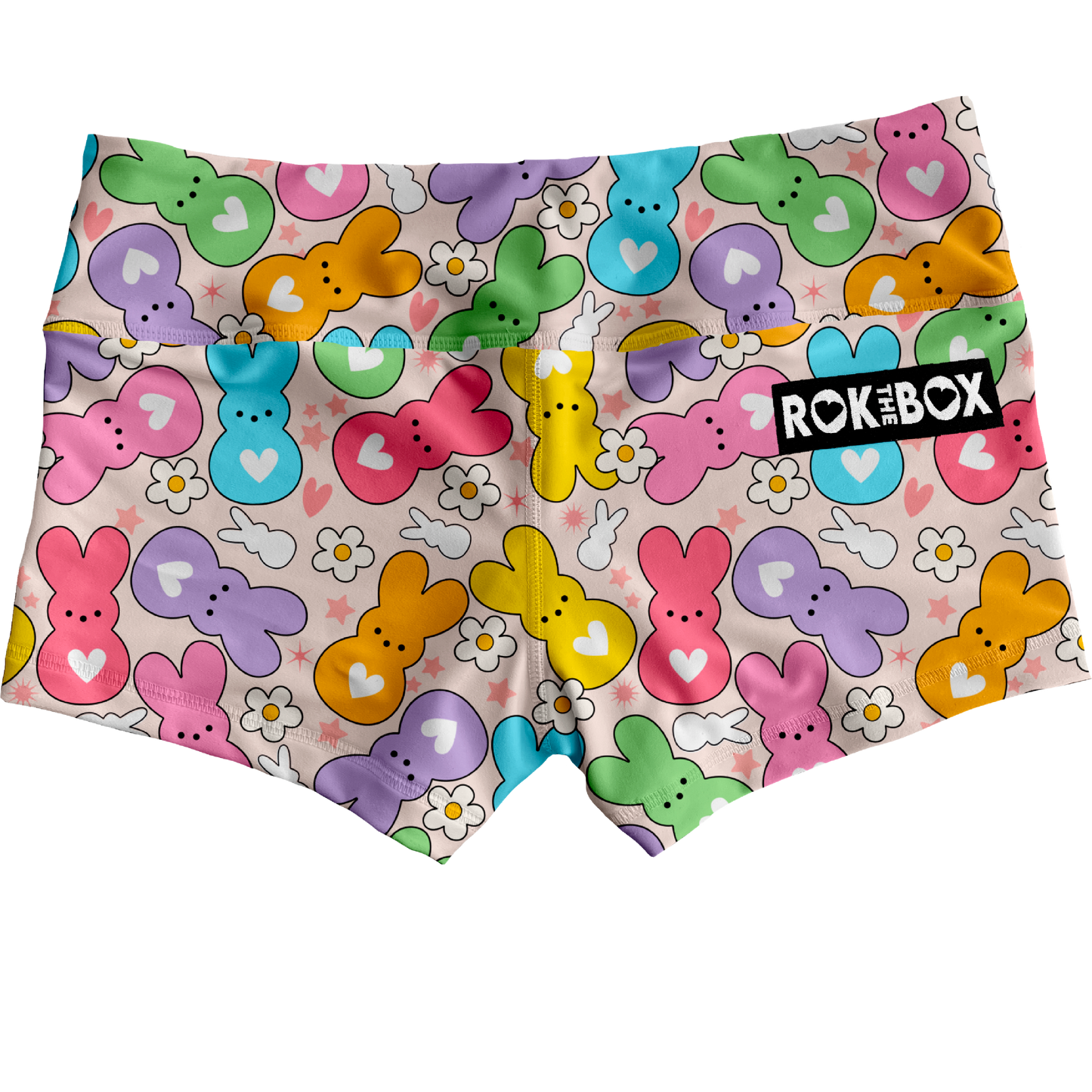 Lovey Bunnies Midrise Shorts