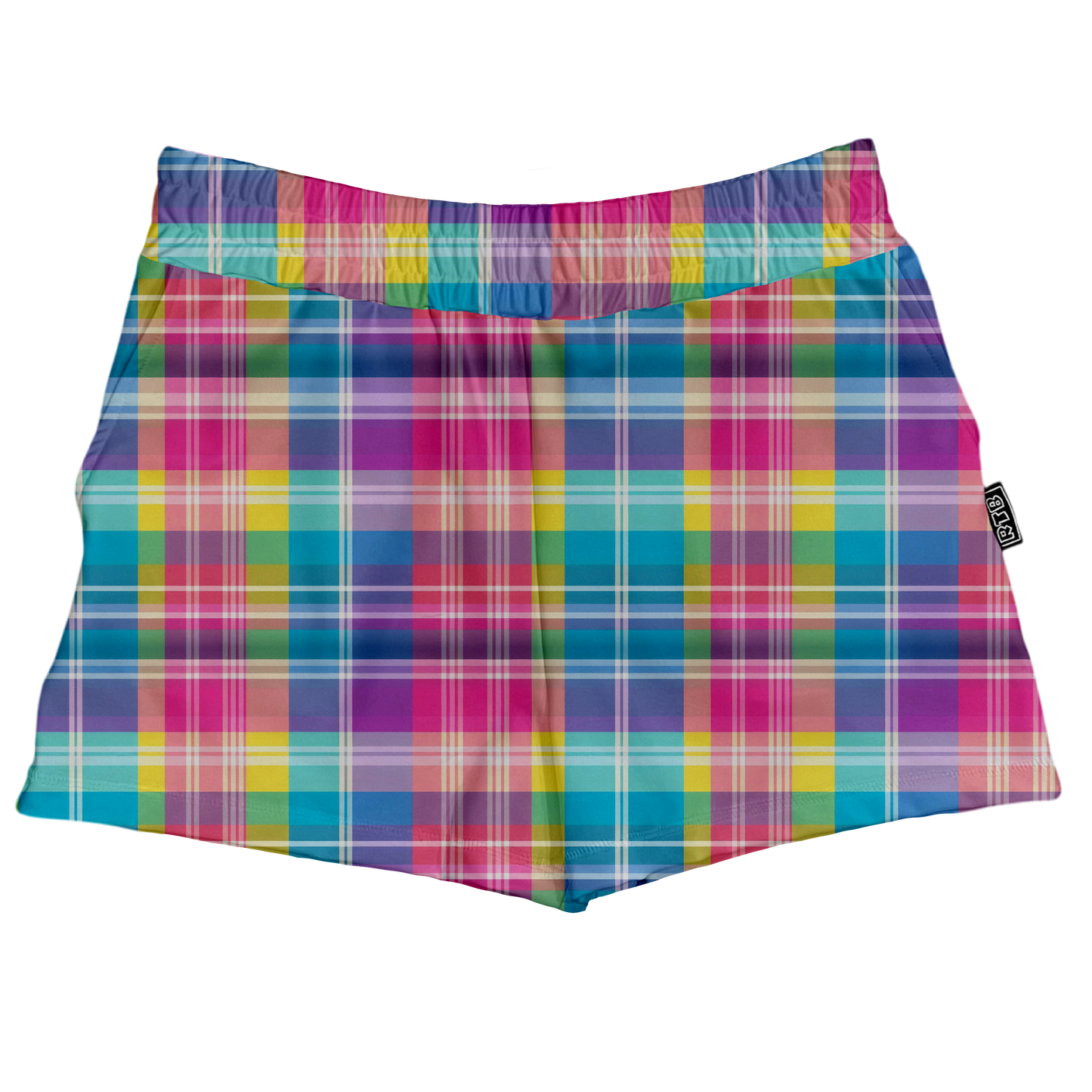 Springtime Plaid Box Shorts