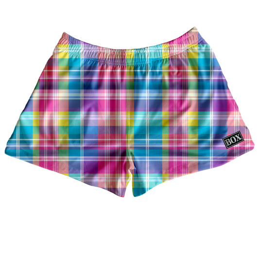 Springtime Plaid Lounge Short