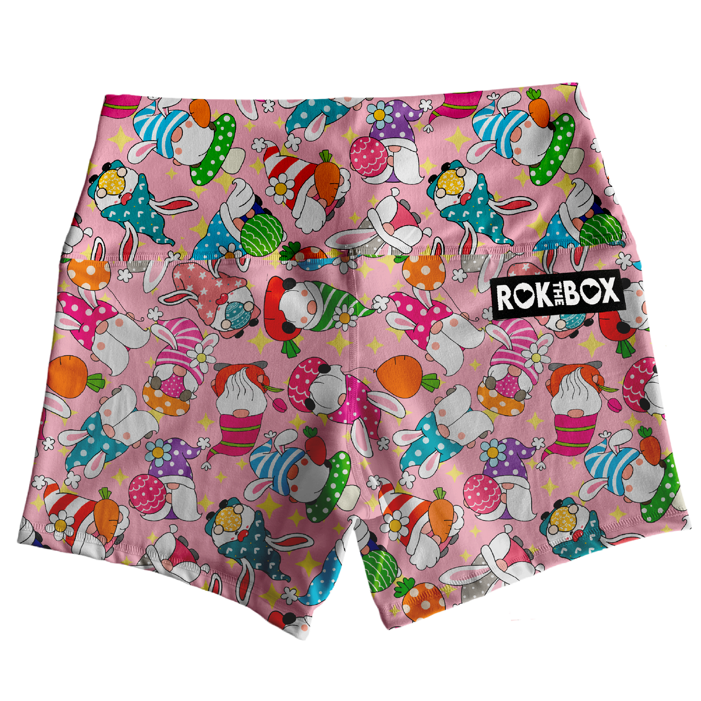 Easter Gnomes Highrise Shorts