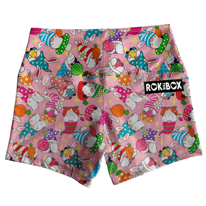 Easter Gnomes Highrise Shorts