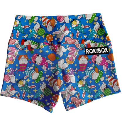 Easter Gnomes Highrise Shorts